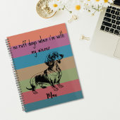 Geen Ruff Days met mijn Wiener Dachshund Planner