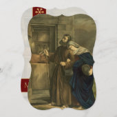 Geen ruimte bij de  Fancy kerstbeknichting van Inn Feestdagenkaart (Voorkant / Achterkant)