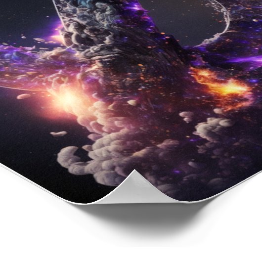 Geen ruimte poster (Hoek)