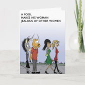 Geen ruimte voor jaloezie kaart (Voorkant)