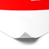 Geen rundvlees poster (Hoek)