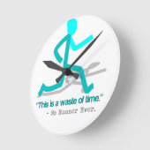 Geen Runner ooit Ronde Klok (Hoek)