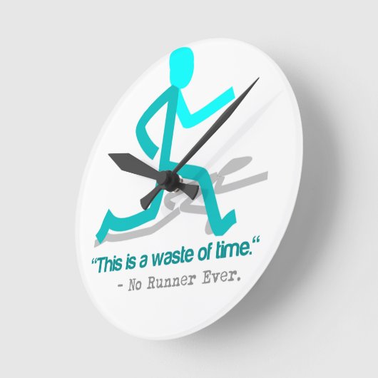 Geen Runner ooit Ronde Klok (Hoek)