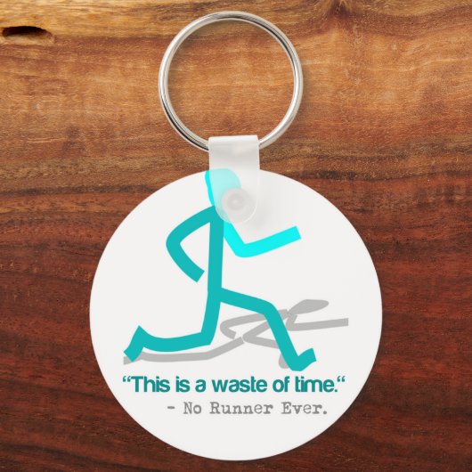 Geen Runner ooit Sleutelhanger (Voorkant)