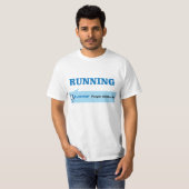 Geen RUNNING. T-shirt (Voorkant volledig)