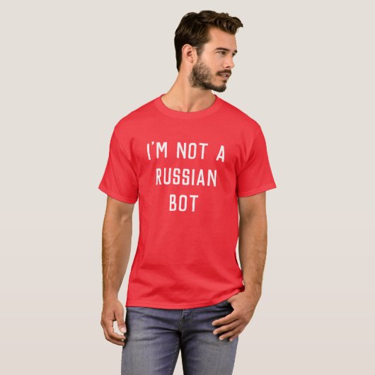 Geen Russische boot T-shirt (Voorkant volledig)
