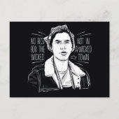 Geen rust op de schimmel briefkaart (Voorkant)