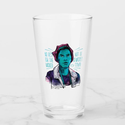 Geen rust op de schimmel glas (Voorkant)