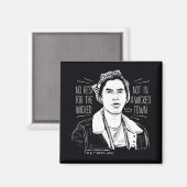 Geen rust op de schimmel magneet (Voorkant / Achterkant)