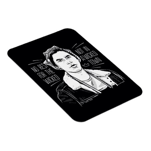 Geen rust op de schimmel magneet (Rechterzijde)