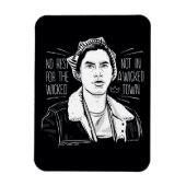 Geen rust op de schimmel magneet (Verticaal)