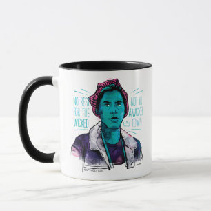 Geen rust op de schimmel mok