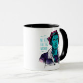 Geen rust op de schimmel mok (Voorkant rechts)