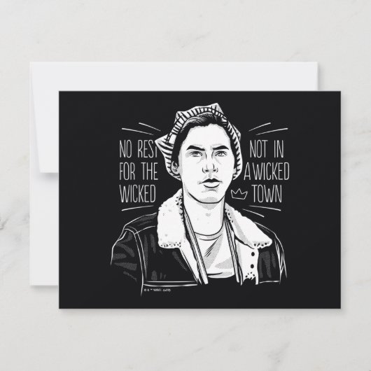 Geen rust op de schimmel notitiekaartje (Voorkant)