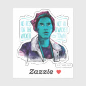 Geen rust op de schimmel sticker (Vel)