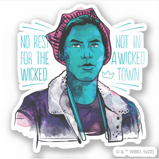 Geen rust op de schimmel sticker (Voorkant)