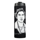 Geen rust op de schimmel thermosbeker (Voorkant)