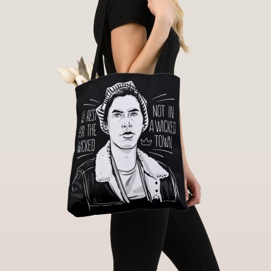 Geen rust op de schimmel tote bag (Dichtbij)