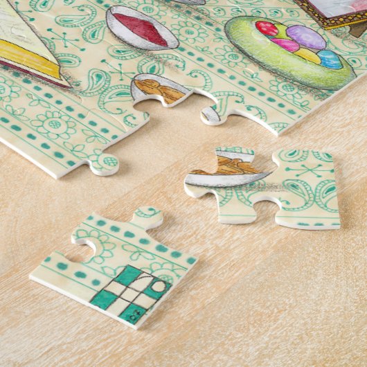 Geen Ruz Haft Sin Puzzle Legpuzzel (Zijkant)