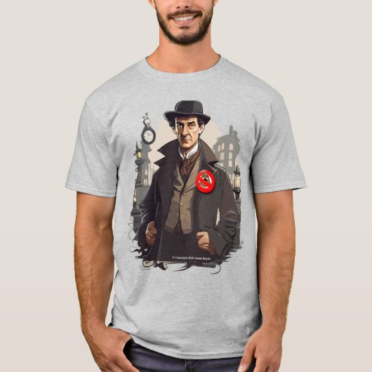 Geen S-- Sherlock Mannen Shirt (Voorkant)