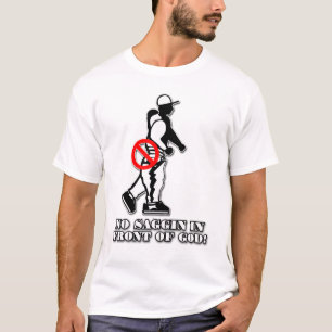 GEEN SAGGIN VOOR GOD! (OFFICIËLE GWETV) T-SHIRT