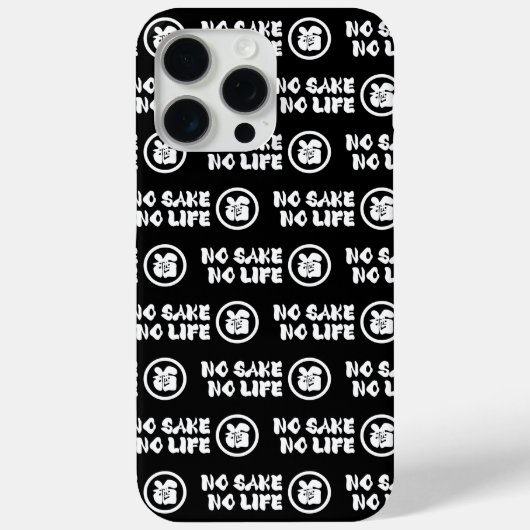 GEEN SAKE GEEN LEVEN Case-Mate iPhone CASE (Achterkant)
