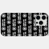 GEEN SAKE GEEN LEVEN Case-Mate iPhone CASE (Achterkant (horizontaal))
