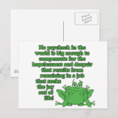 Geen salaris in de wereld.... briefkaart (Voorkant / Achterkant)
