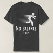 Geen saldo t-shirt (Design voorkant)