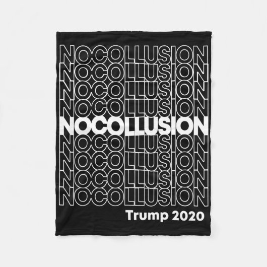 Geen samenzwering Trump Fleece Deken (Voorkant)