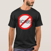 geen scabines t-shirt (Voorkant)