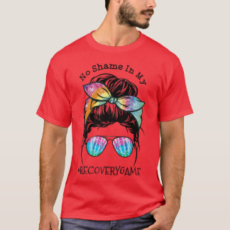 Geen schande in mijn herstelgame NA Narcotics Anon T-shirt