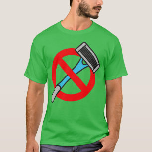Geen scheergebied Beard alleen BeardLover T-shirt