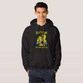 Geen scheet tijdens het trainen workout hoodie (Voorkant volledig)