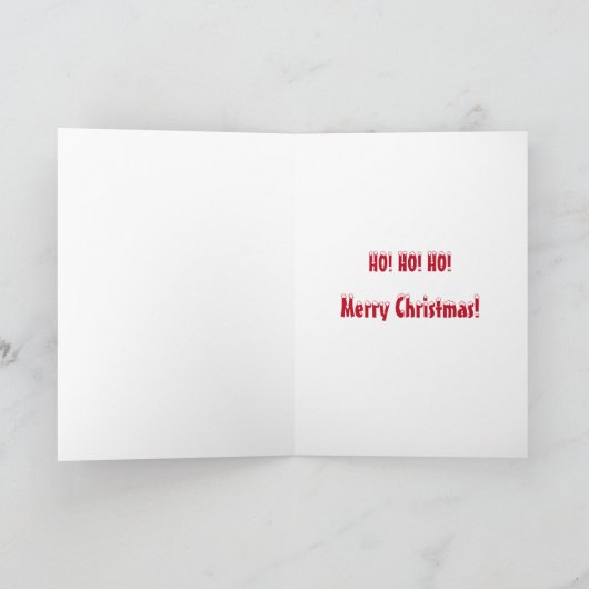 Geen schepsel roerde de Kaart van Kerstmis (Binnen)