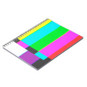 geen scherm met signaaltelevisie met ruis notitieboek (Linkerzijde)