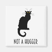 Geen schimmelaar Introvert Antisociaal Kat Magneet (Voorkant)