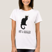 Geen schimmelaar Introvert Antisociaal Kat T-shirt (Voorkant)