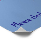 Geen schoenen toegestaan - de MUCK stopt hier! Poster (Hoek)