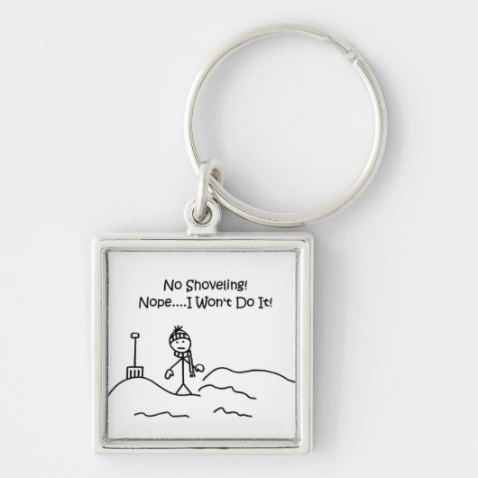 Geen schokkende Sleutelhanger (Voorkant)