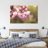 Geen schoonheid meer van de lossom van Sakura Cher Canvas Afdruk (Insitu (Slaapkamer))