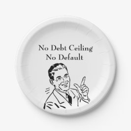 Geen schuldenplafond, geen wanbetaling papieren bordje