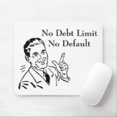 Geen schuldlimiet, geen wanbetaling muismat (Met muis)
