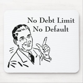 Geen schuldlimiet, geen wanbetaling muismat