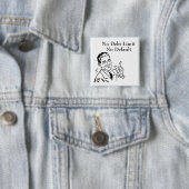 Geen schuldlimiet, geen wanbetaling vierkante button 5,1 cm (In situ)