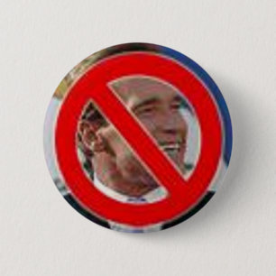 Geen Schwarzenegger! Ronde Button 5,7 Cm