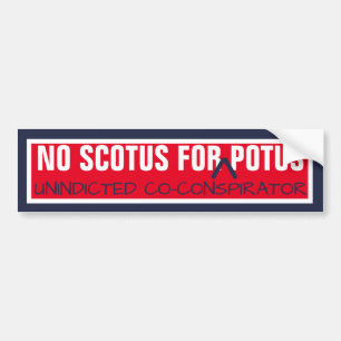 Geen SCOTUS voor het opperste gerechtshof van de m Bumpersticker