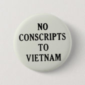 Geen scripts naar Vietnam Ronde Button 5,7 Cm (Voorkant)