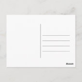 Geen Segway. Briefkaart (Achterkant)