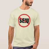 Geen SEIU T-shirt (Voorkant)